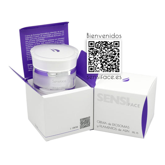 Sensiface Crema de Exosomas y Filamentos de ADN 50ml