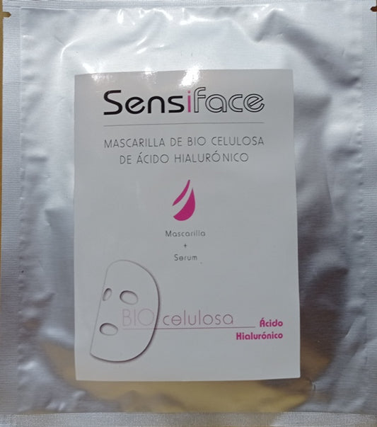 Sensiface Mascarilla Bio de Colageno + Acido Hialurónico 20gr