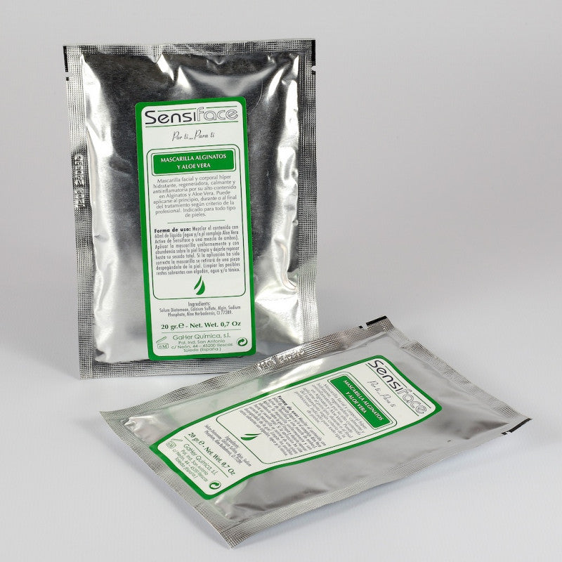 Sensiface mascarilla Alginatos y Aloe Vera 20gr