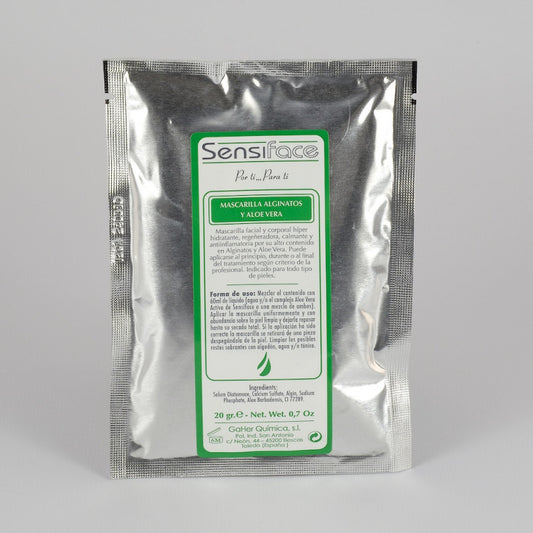 Sensiface mascarilla Alginatos y Aloe Vera 20gr