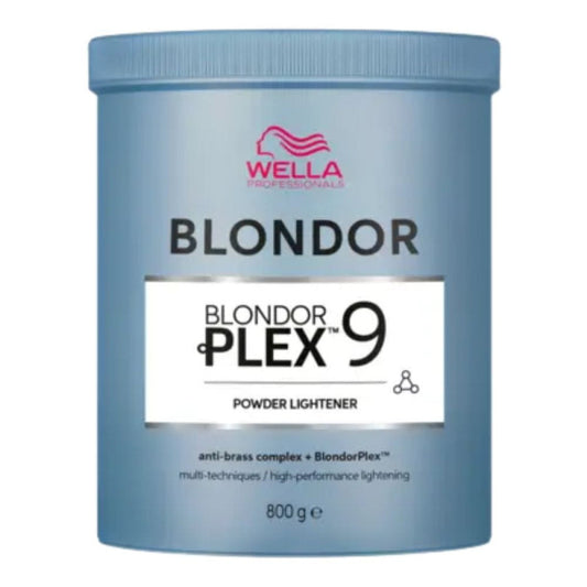 Wella-Decoloracion polvo azul BLONDORPLEX 9 (Aclara hasta 9 tonos) 800gr