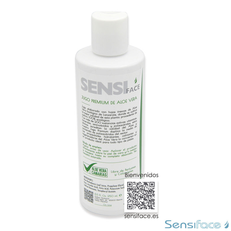 Sensiface Jugo Premium de Aloe Vera 250ml