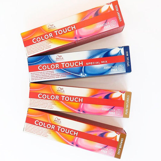 Wella Color Touch Vibrant Reds 6/40 Rubio Oscuro Cobrizo Natural (sin amoniaco)