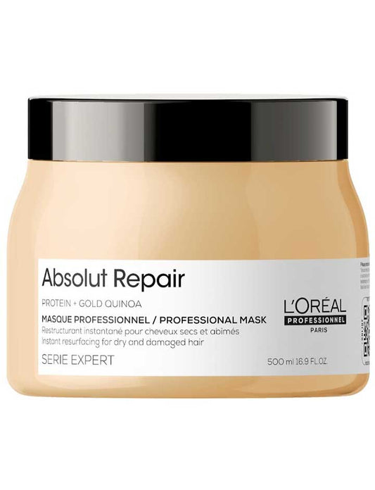 L'Oreal Professinal Serie Expert Mascarilla Gol Quinoa+Protein Absolut Repair 500 ml